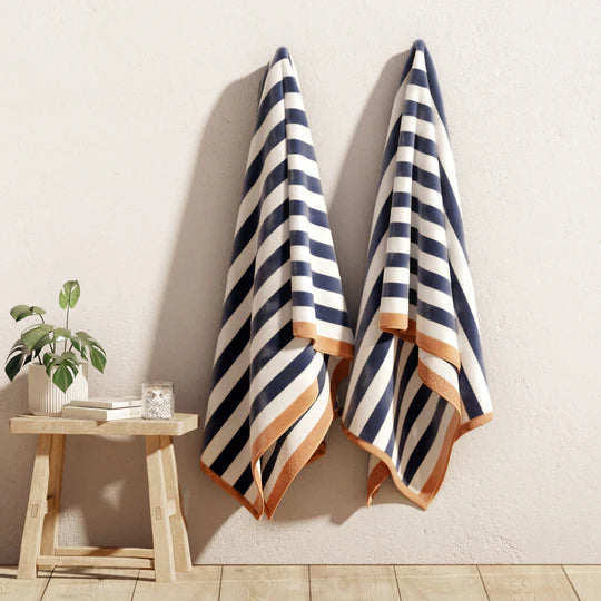 Oversized Cabana Striped Beach Towel