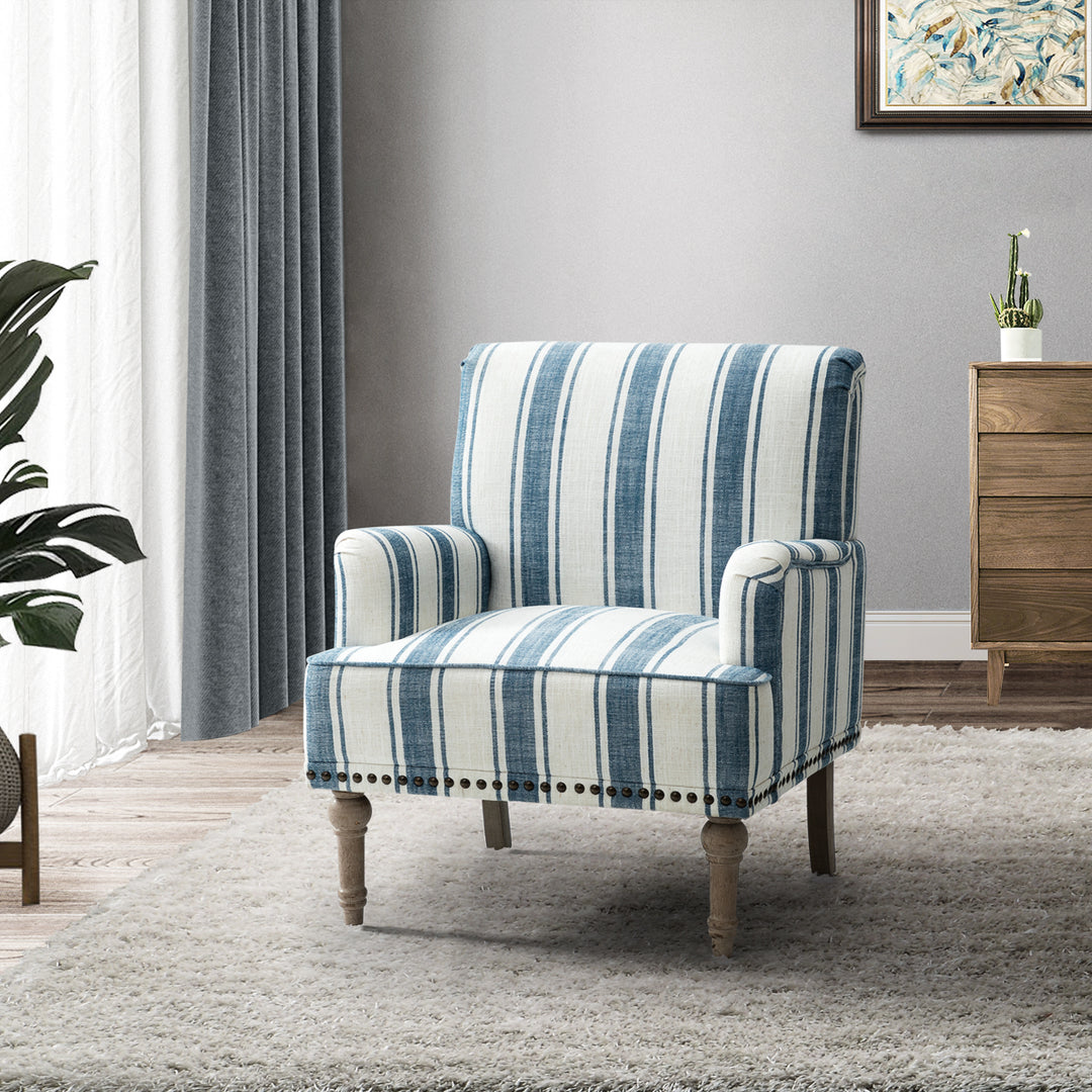 Camden Stripe Accent Chair