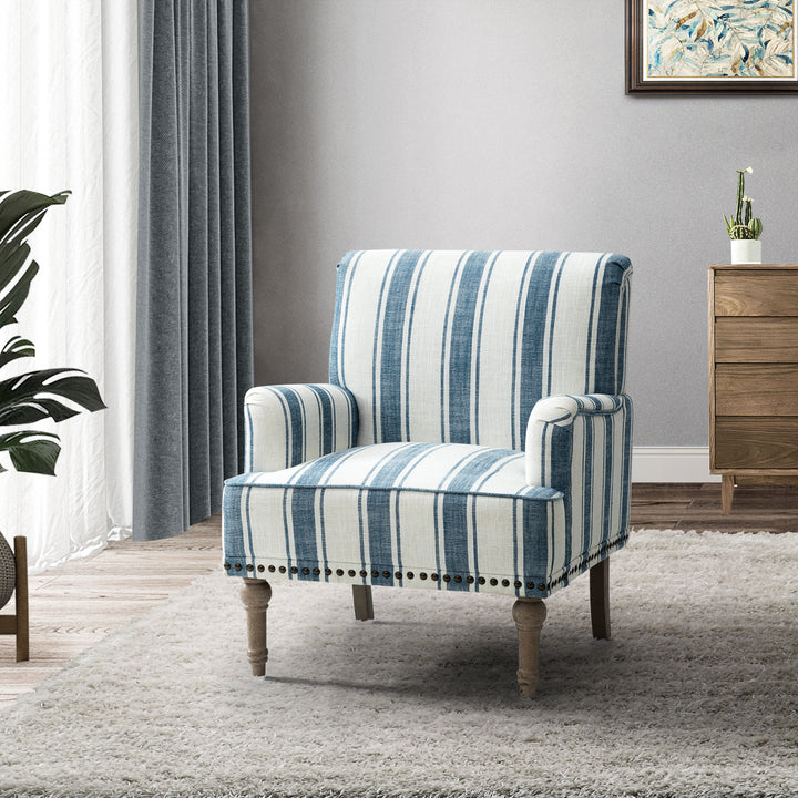 Camden Stripe Accent Chair