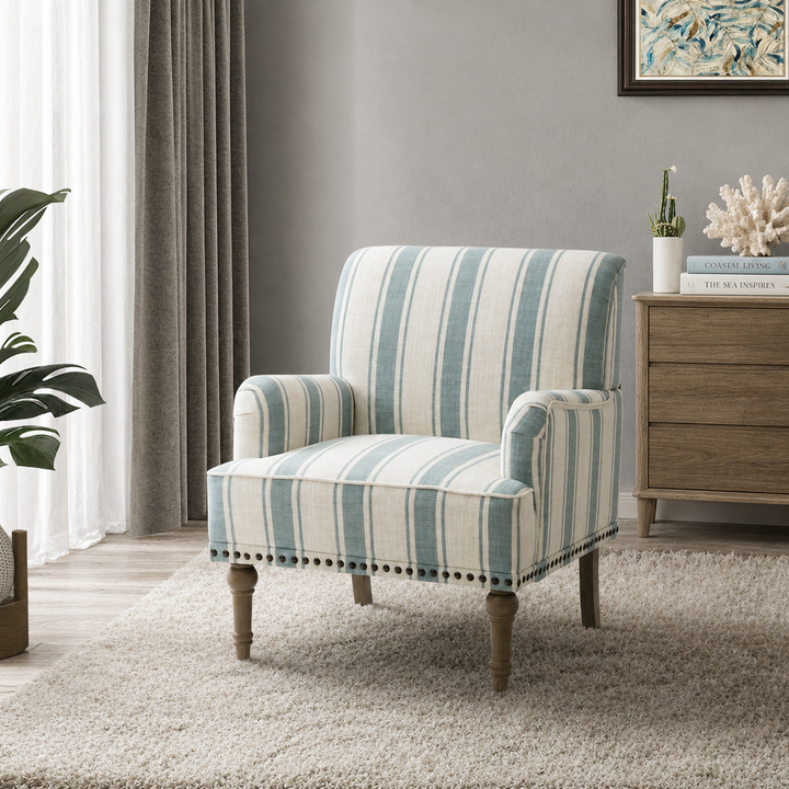 Camden Stripe Accent Chair