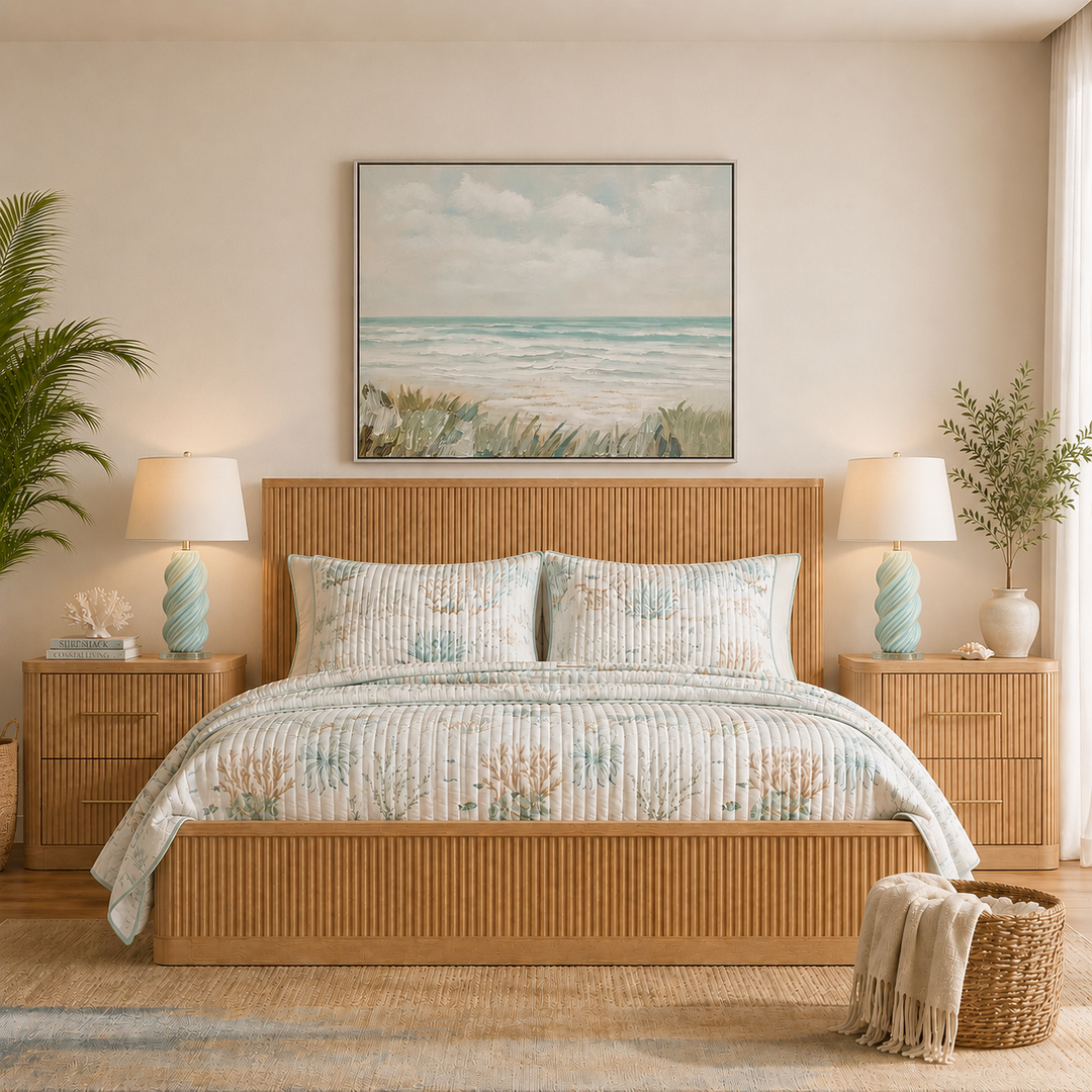 Caspian Fluted Bed