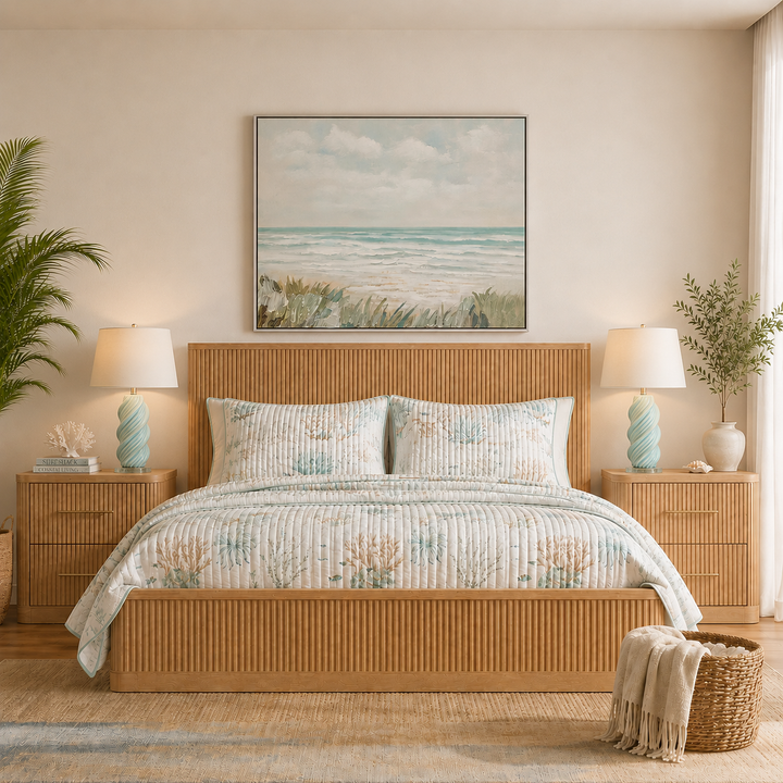 Caspian Fluted Bed