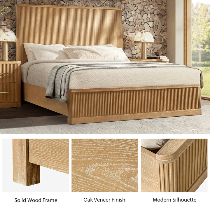 Caspian Fluted Bed