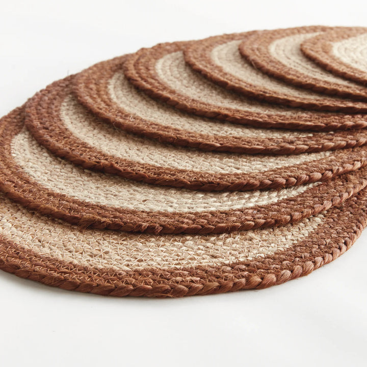Charley Rust Jute Placemat Set
