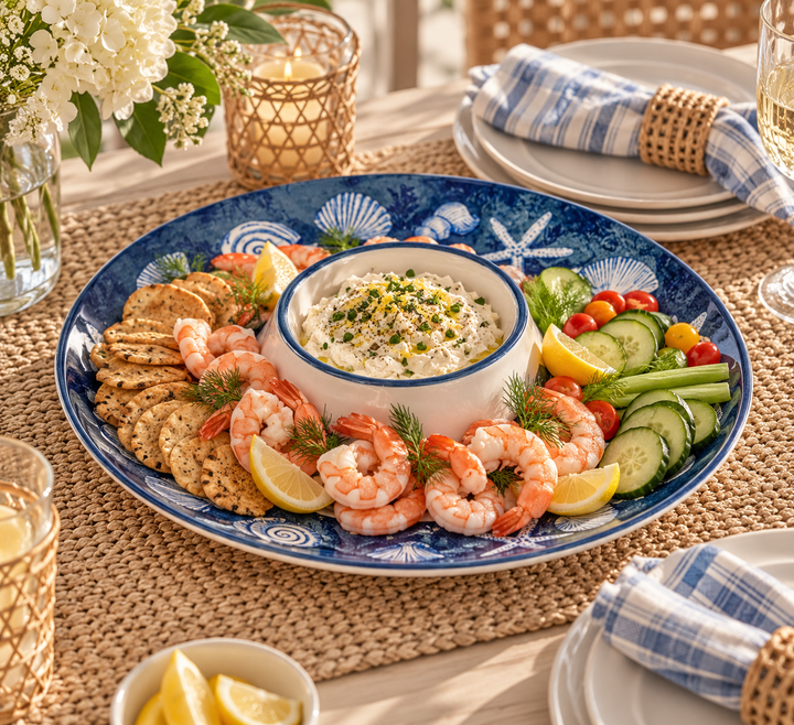 Deep Blue Sea Oceanic Party Serveware