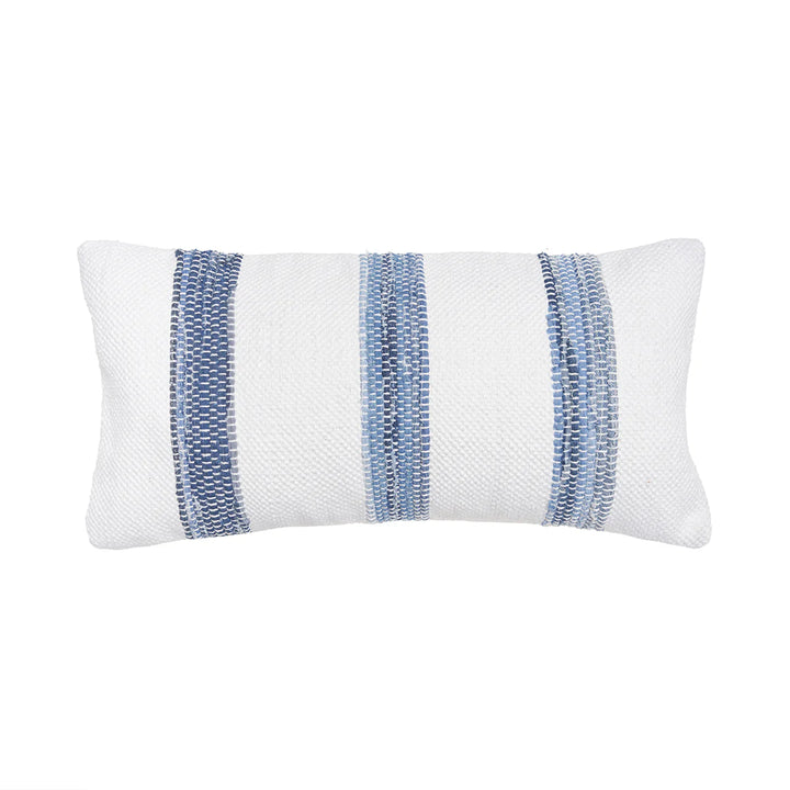 Coastal Breeze Stripe Lumbar Pillow