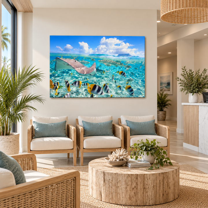 Bora Bora Sea Life Wall Art