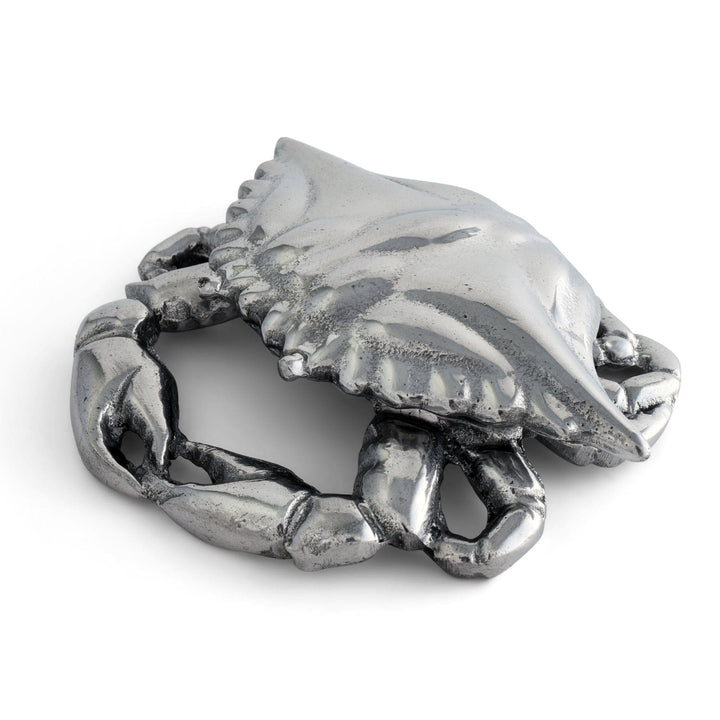 Crab Bottle Opener - Aluminum - Detailed  Opener underneath Crab - Coastal Compass Home Decor