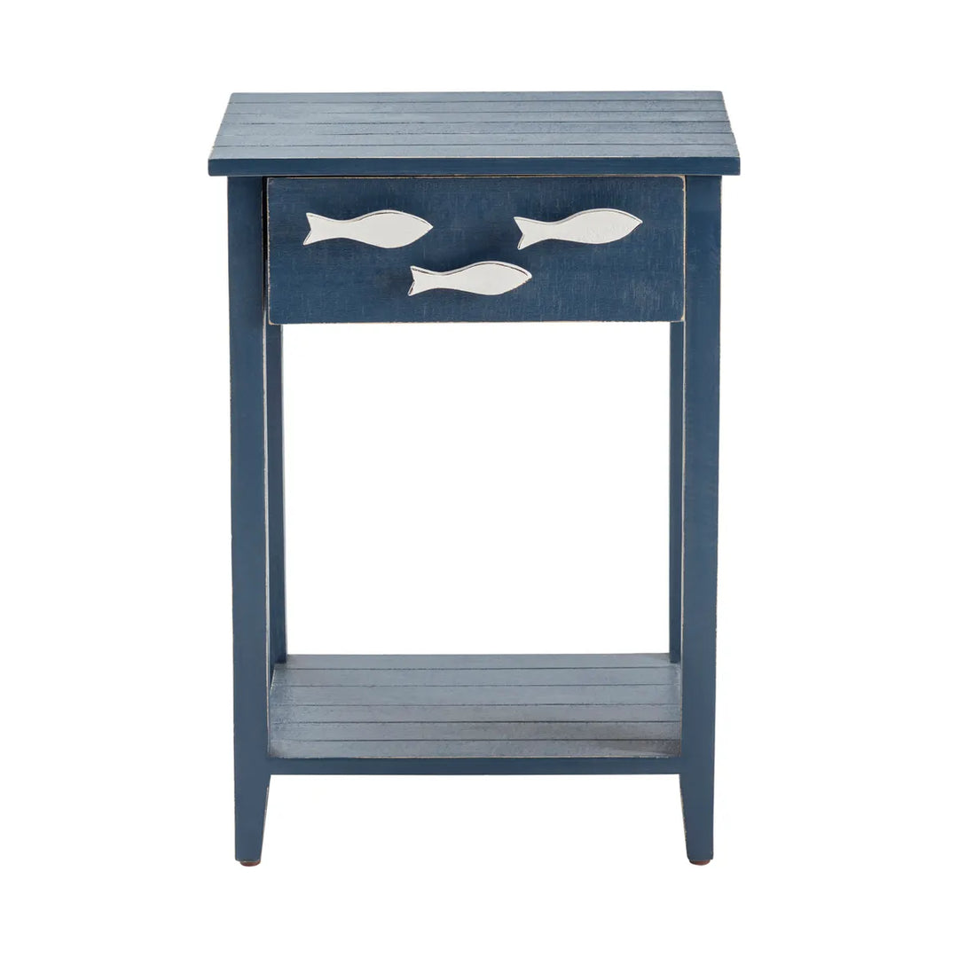 Deep Blue Sea End Table