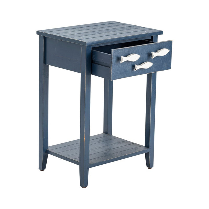 Deep Blue Sea End Table