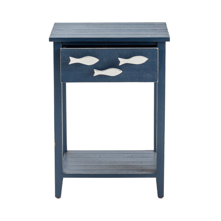 Deep Blue Sea End Table