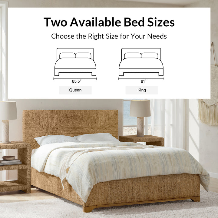 Dune Weave Bed