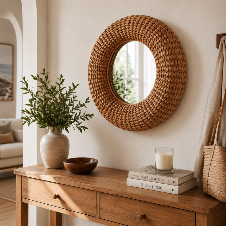Emrie Woven Mirror