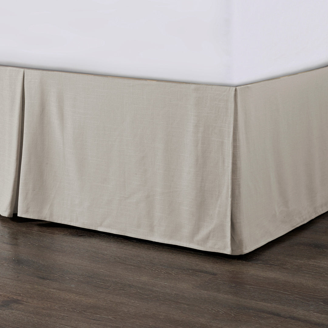 Hera Tailored Linen Bed Skirt from HiEnd Accents