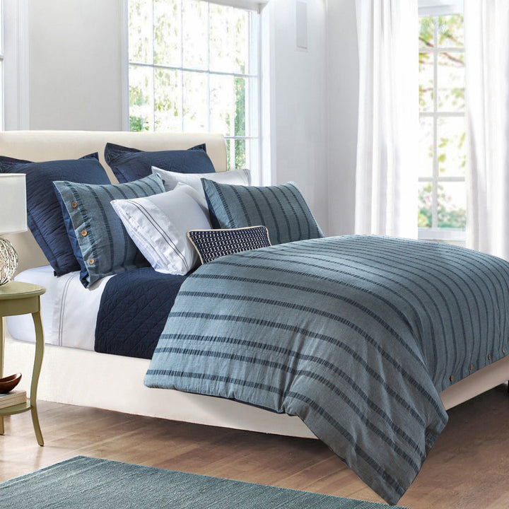 Harbor Stripe Duvet Cover Set