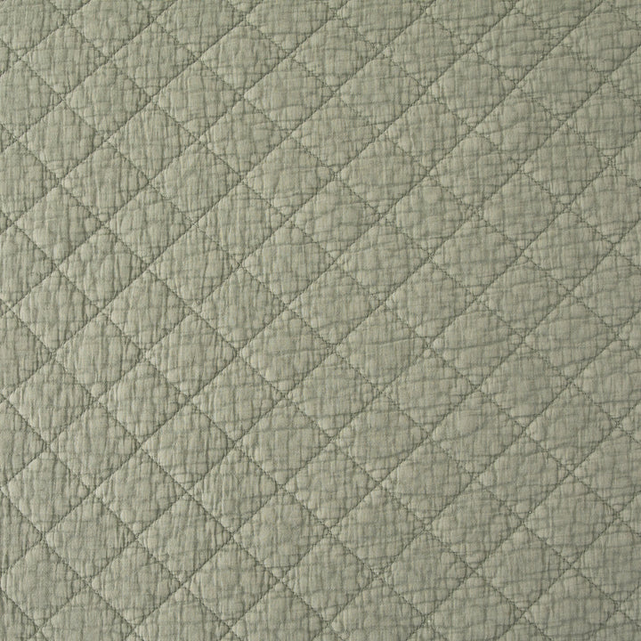 Diamond Stitch Stonewash Quilt Set