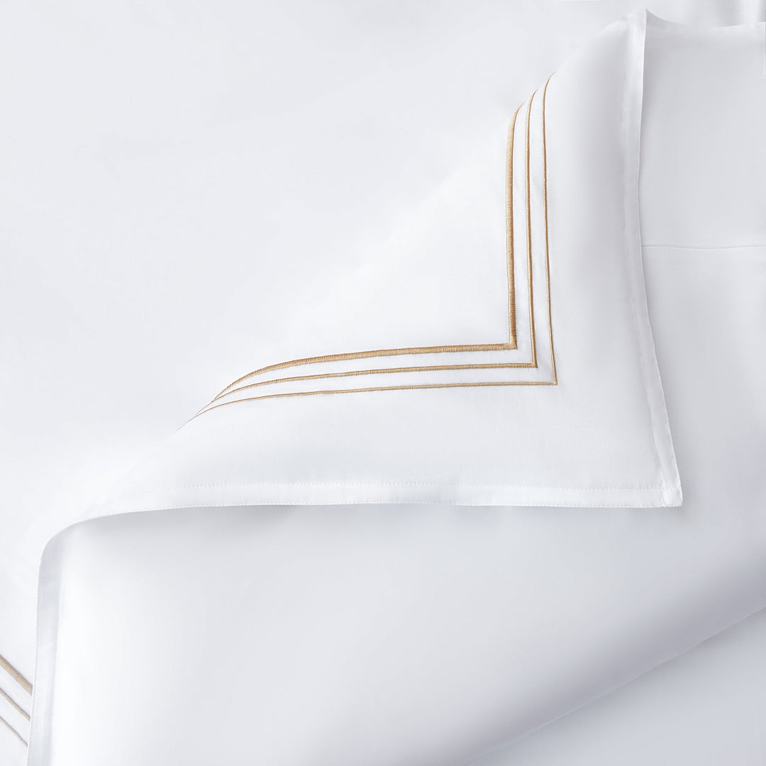 Embroidered Border Nautical Bedding Duvet