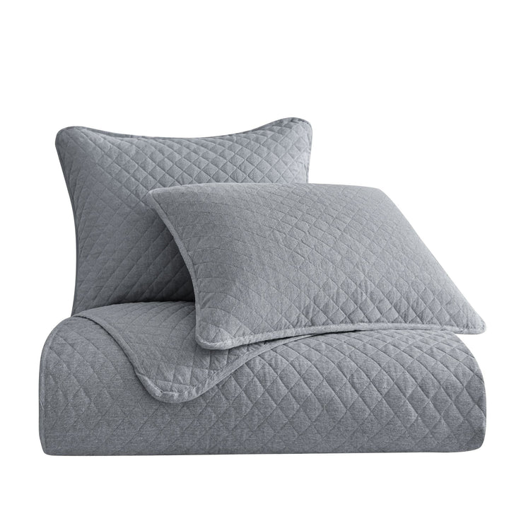 Diamond Quilted Coverlet Set