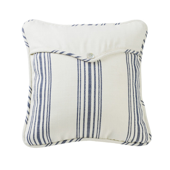 Horizon Stripe Linen Weave Envelope Pillow