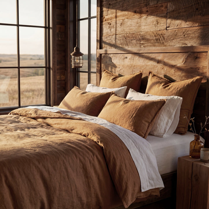 French Flax Linen Duvet Cover Set