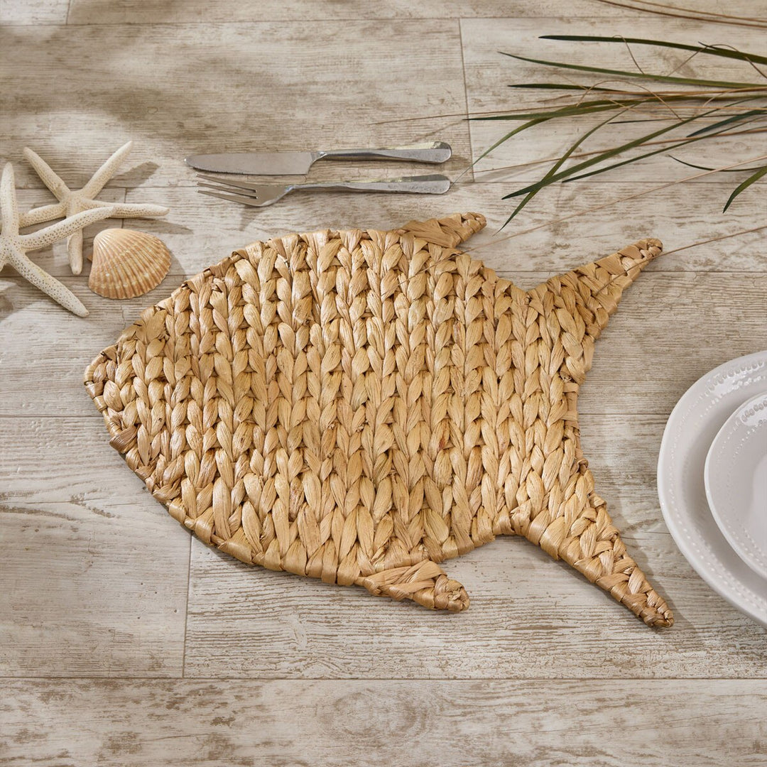 Fish Woven Charger