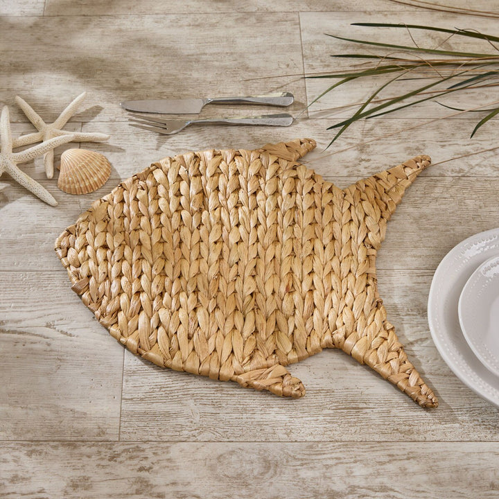 Fish Woven Charger