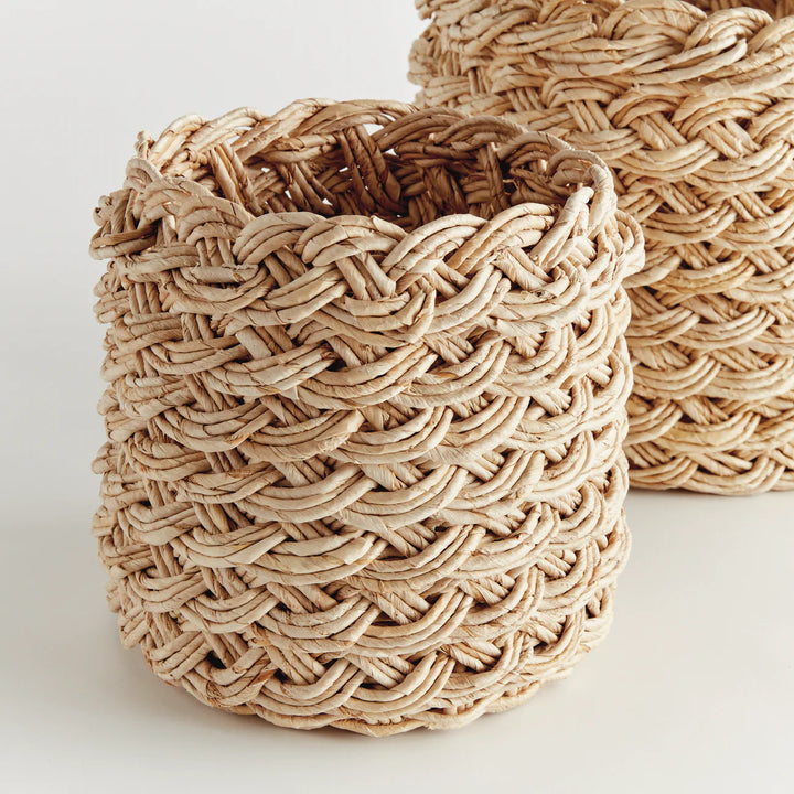 French Braid Storage Basket Set