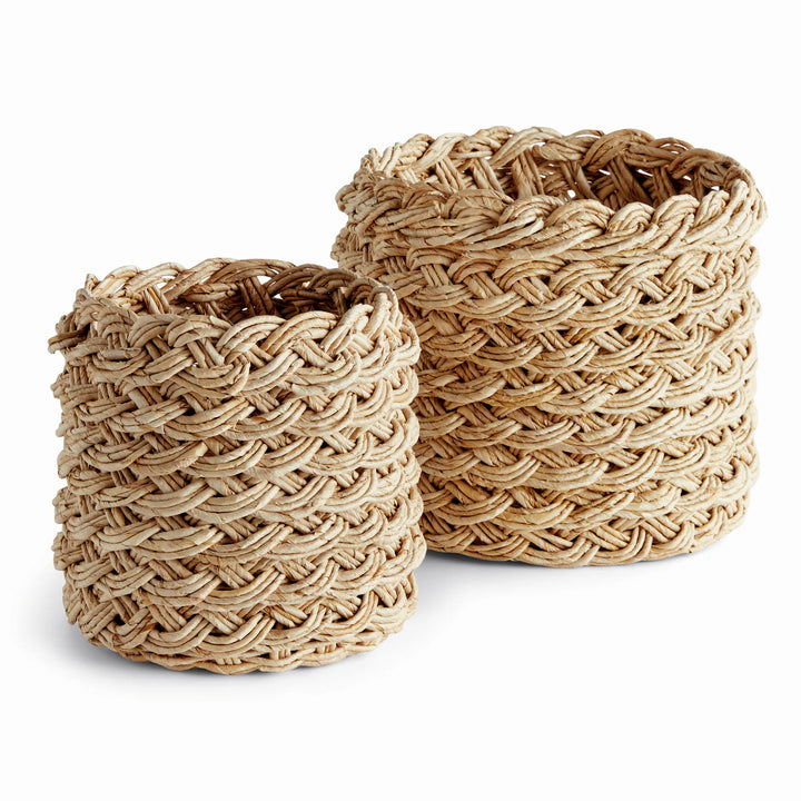 French Braid Storage Basket Set