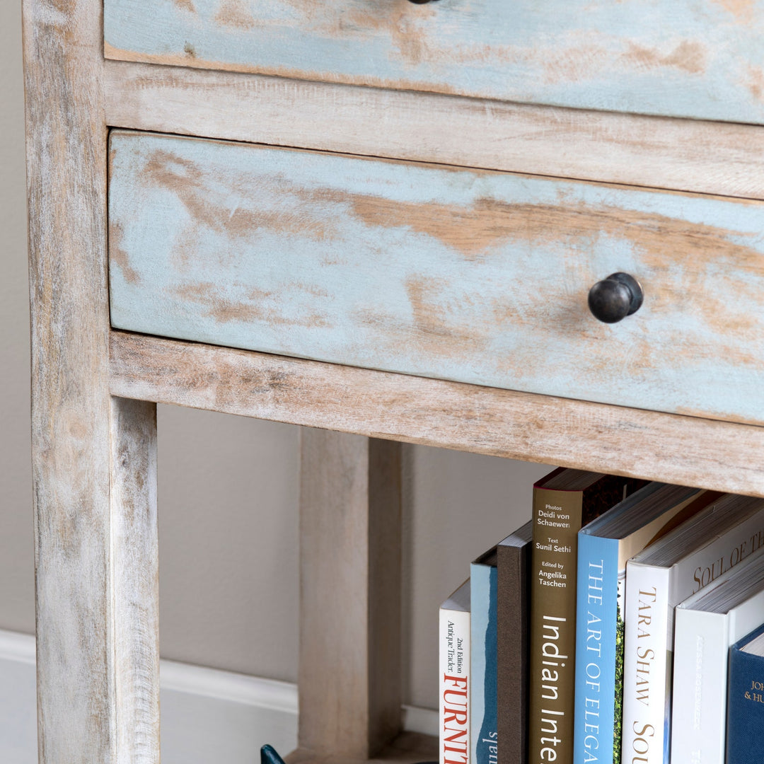 Harbor Blue Console Table