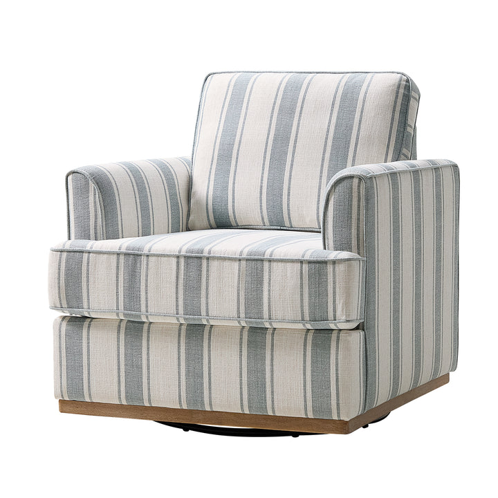 Harbor Striped Accent Chair