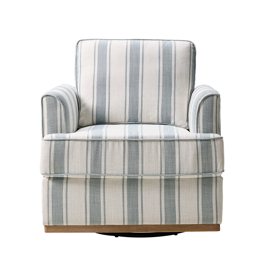 Harbor Striped Accent Chair