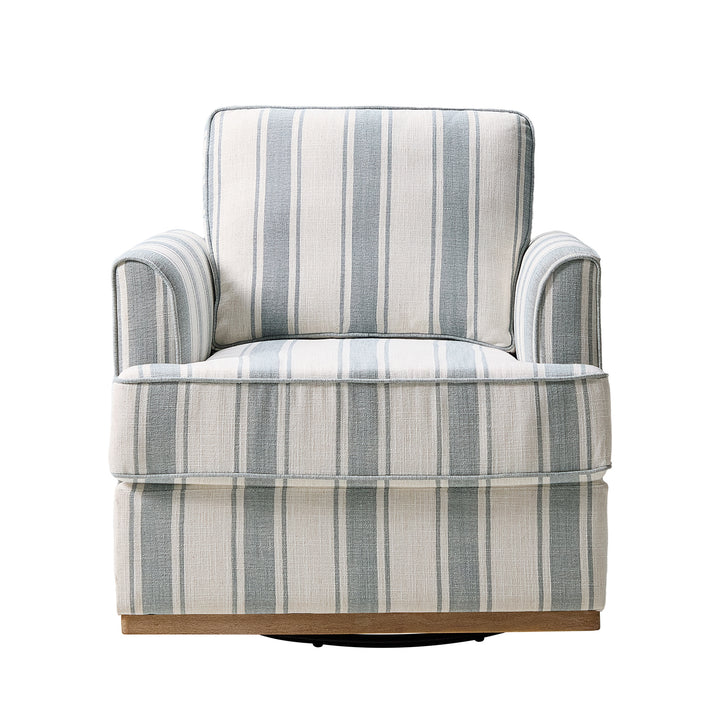 Harbor Striped Accent Chair