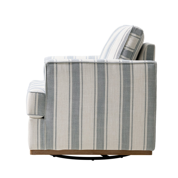 Harbor Striped Accent Chair