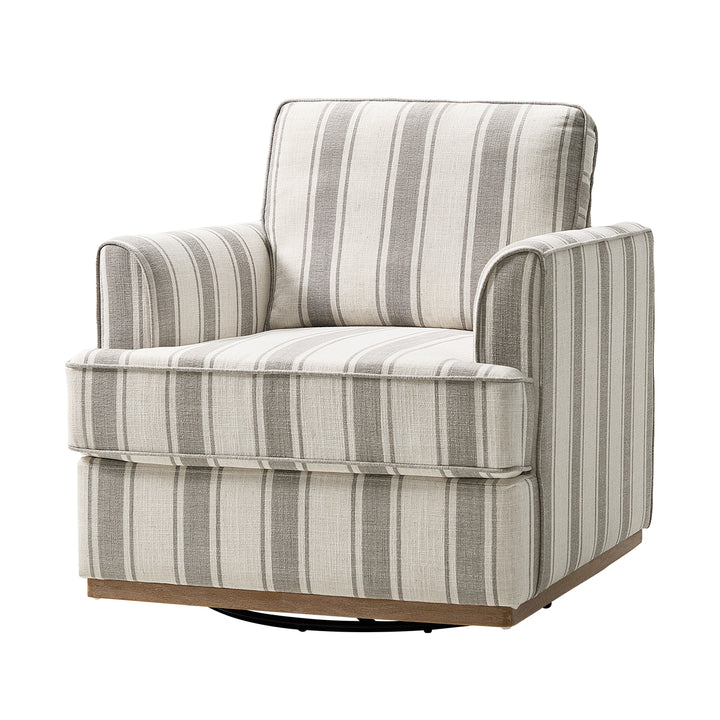 Harbor Striped Accent Chair