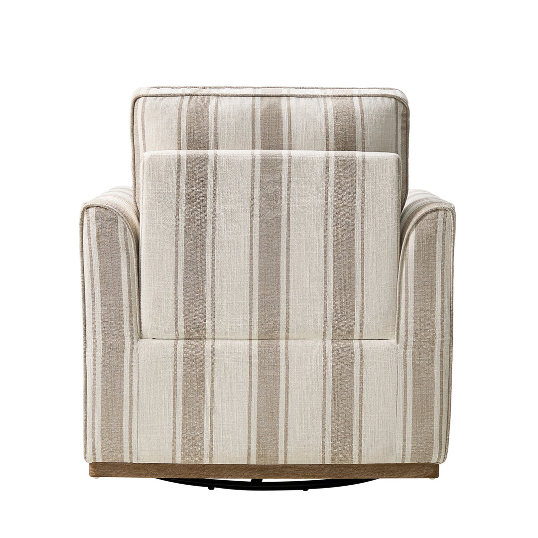 Harbor Striped Accent Chair