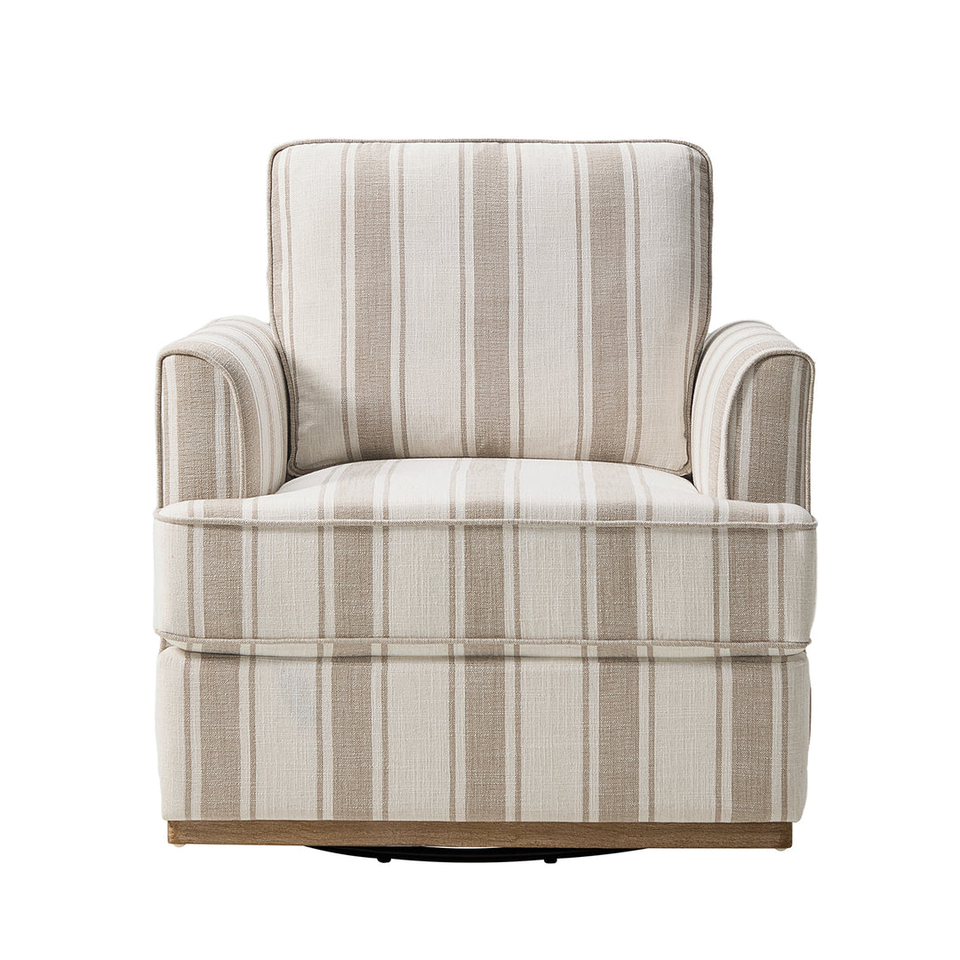 Harbor Striped Accent Chair