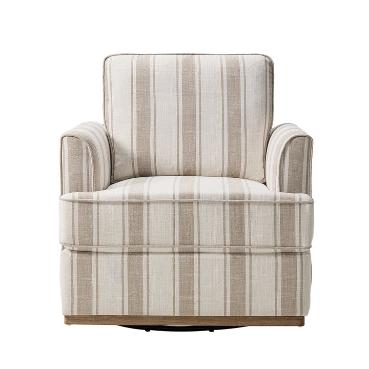 Harbor Striped Accent Chair