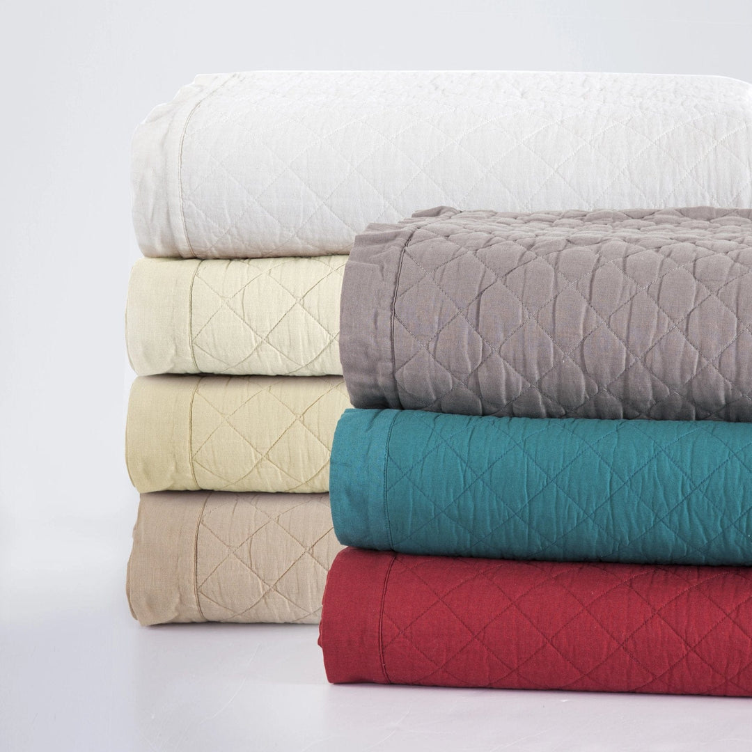 Linen Diamond Quilts in 6 Colors