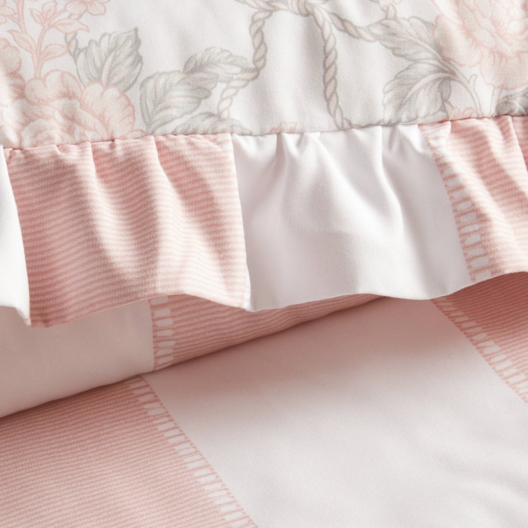 Lucy Striped Reversible Comforter Set