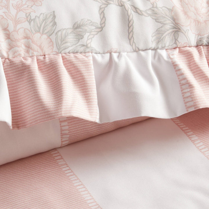 Lucy Striped Reversible Comforter Set