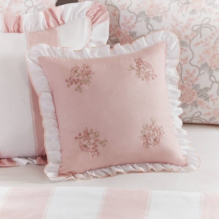 Lucy Striped Reversible Comforter Set