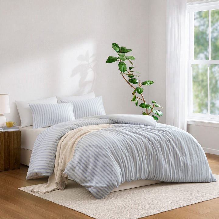 Madison Park Stripe Duvet Set