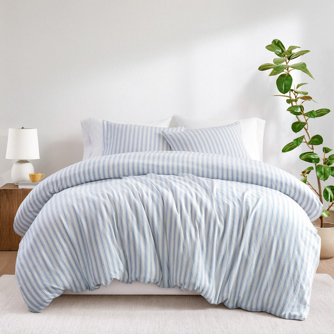 Madison Park Stripe Duvet Set