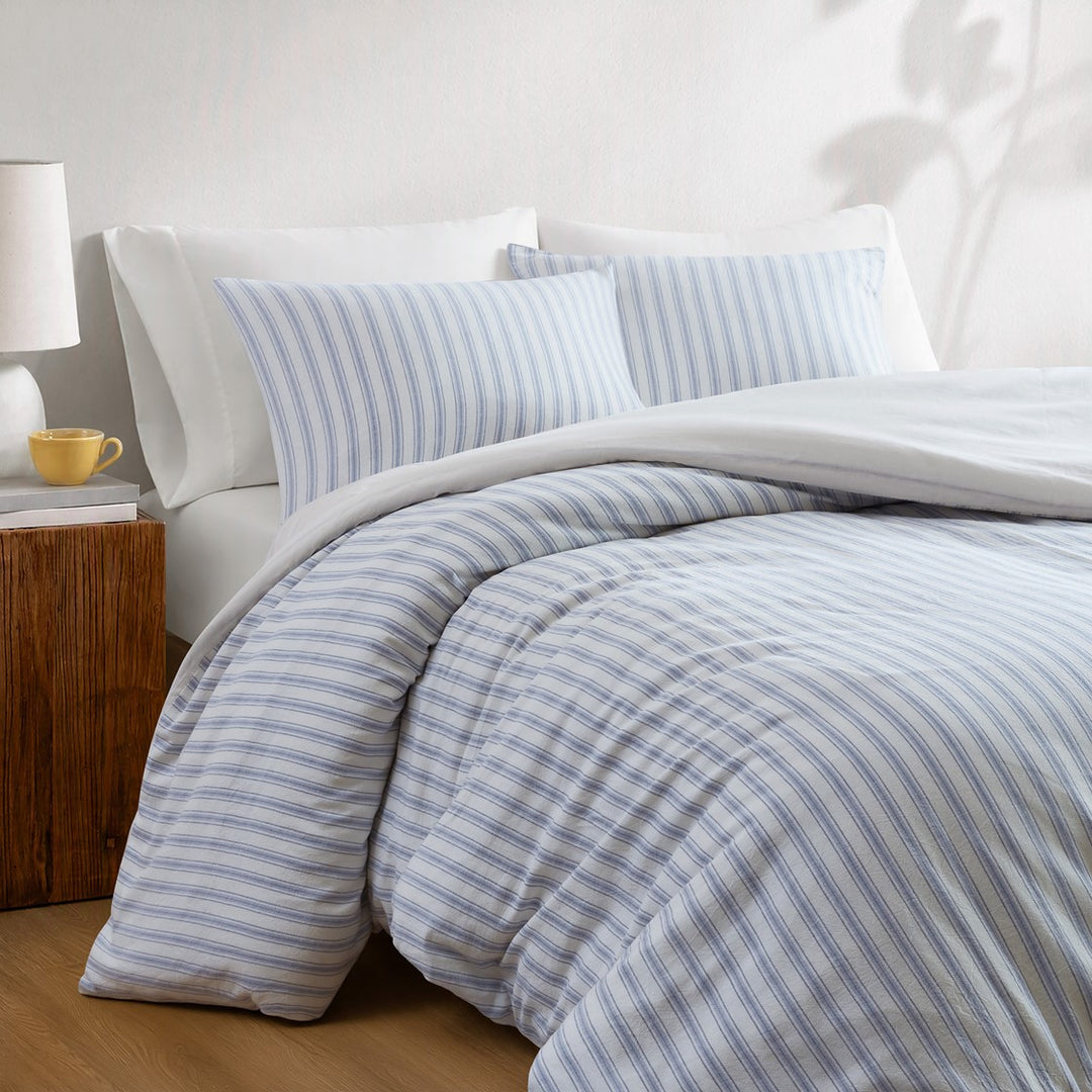 Madison Park Stripe Duvet Set