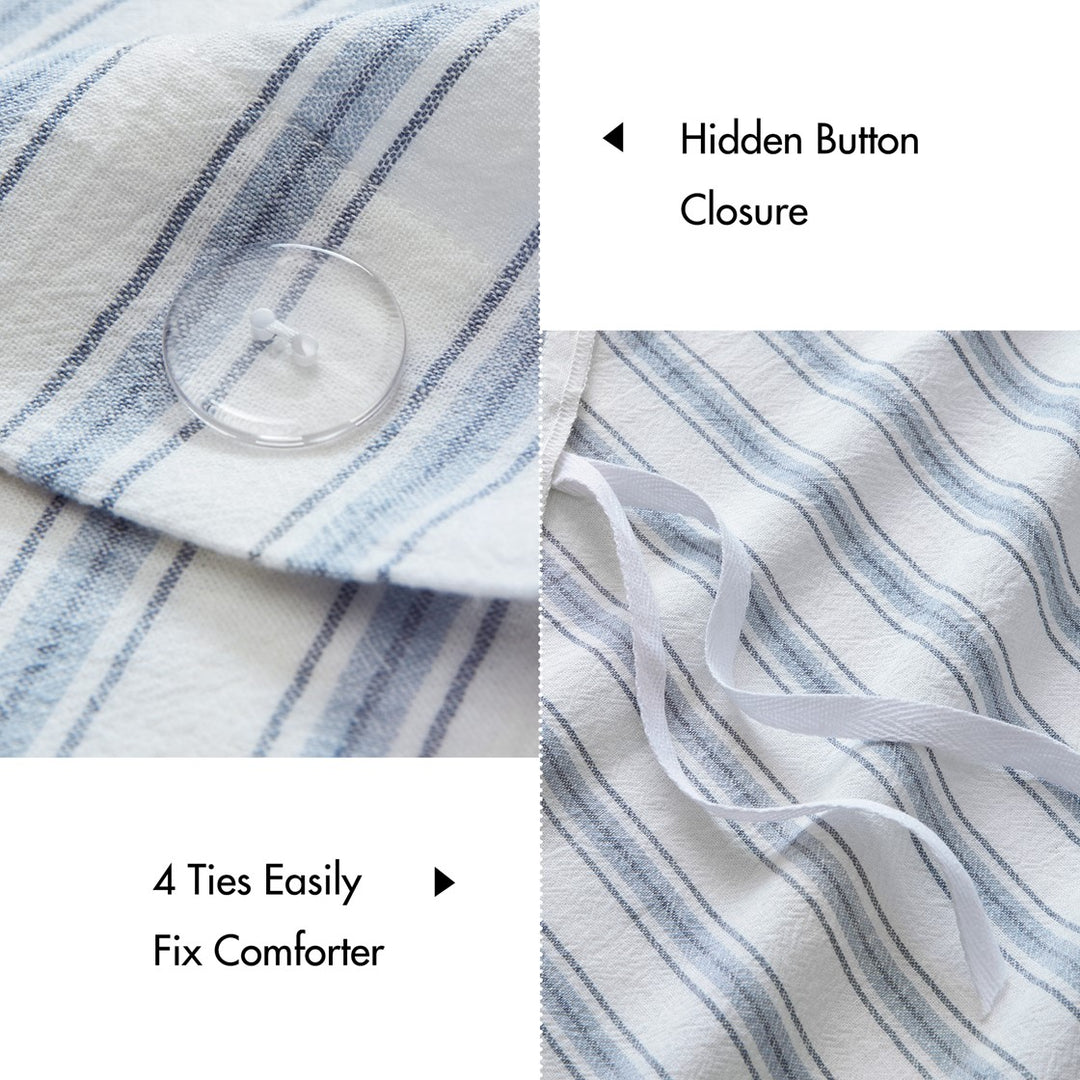 Madison Park Stripe Duvet Set