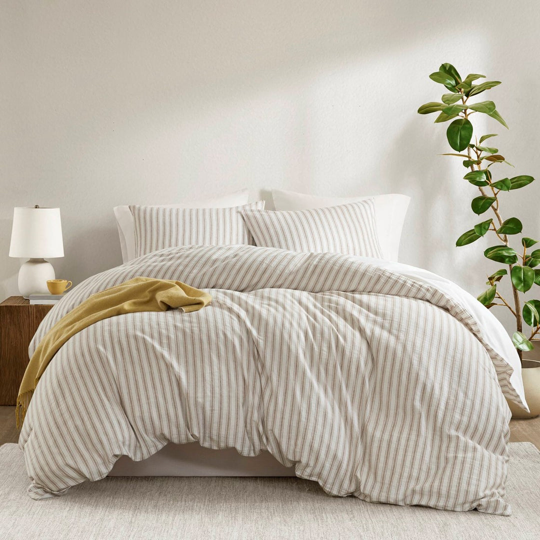 Madison Park Stripe Duvet Set