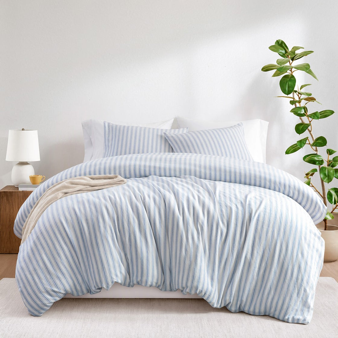 Madison Park Stripe Duvet Set