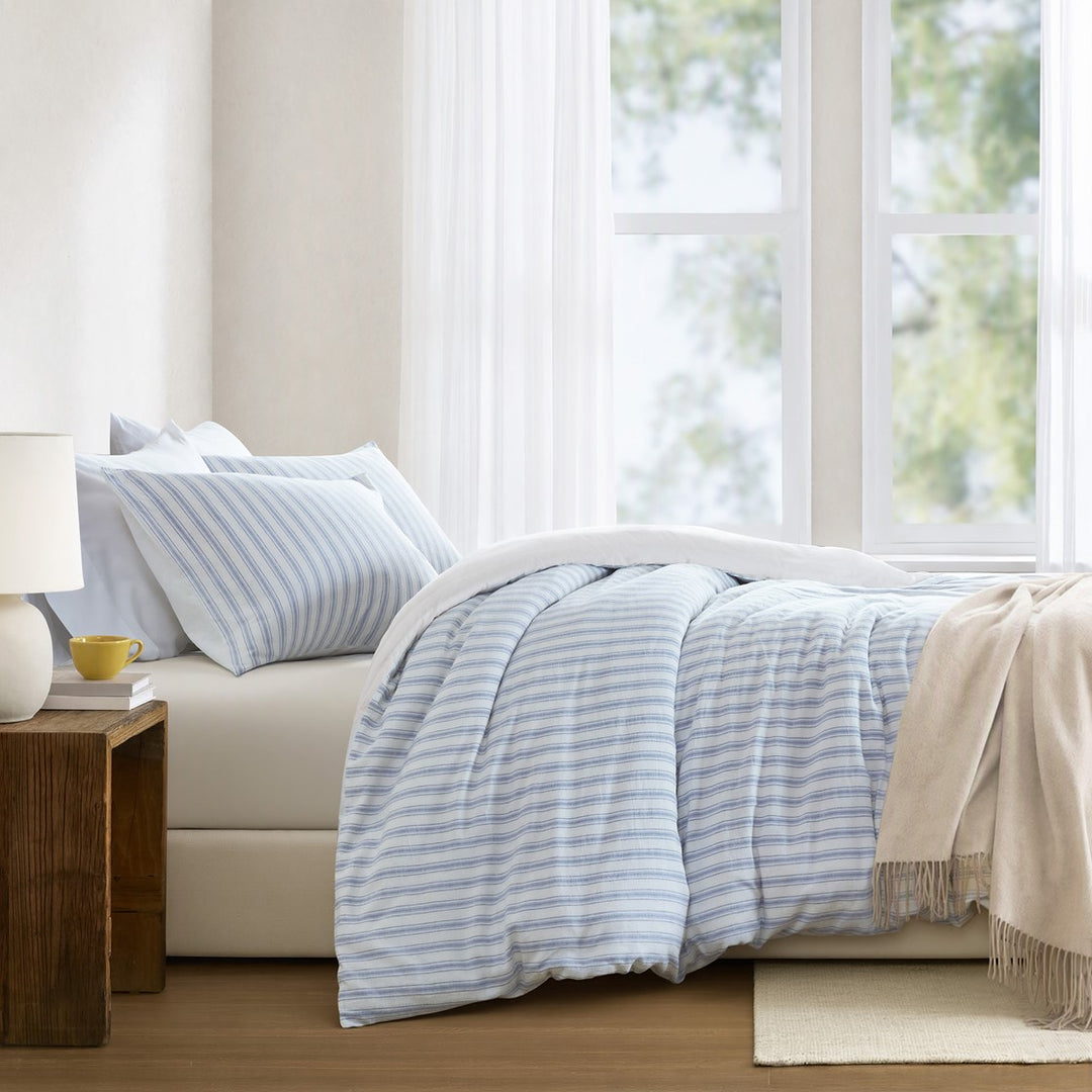 Madison Park Stripe Duvet Set