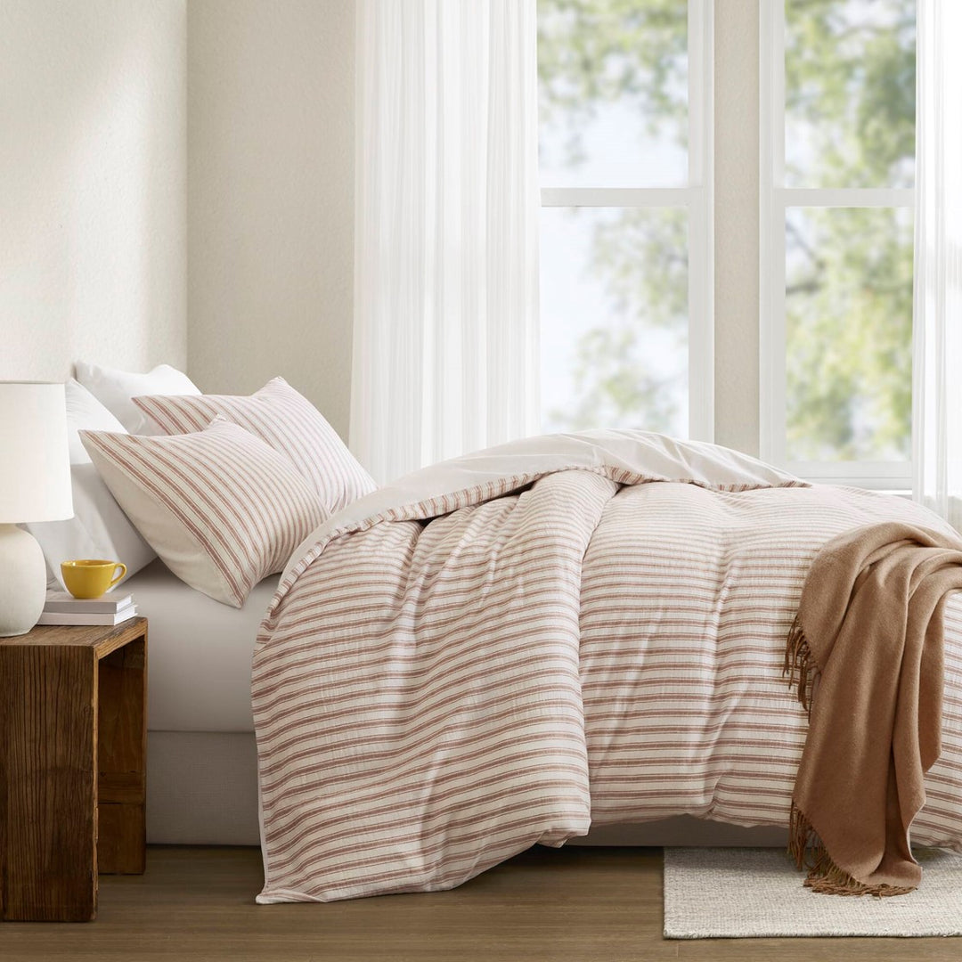 Madison Park Stripe Duvet Set