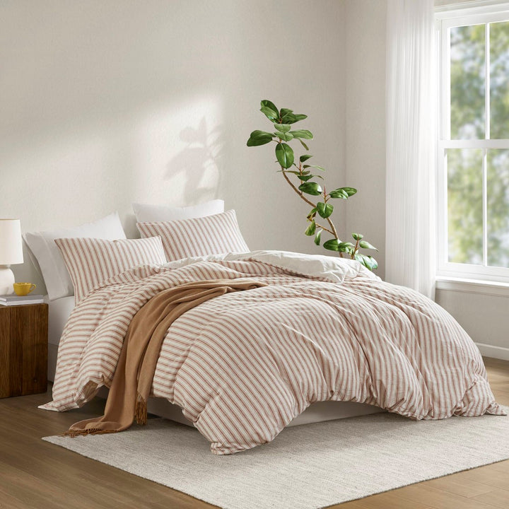 Madison Park Stripe Duvet Set
